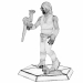 3D heykelcik modeli satın - render