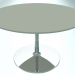 modèle 3D Table de restaurant ronde (RR40 Chrome G3, Ø800 mm, 480 mm, base ronde) - preview