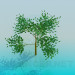 3D Modell Niedrige Baum - Vorschau