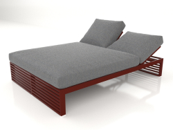 Bed for rest 140 (Wine red)