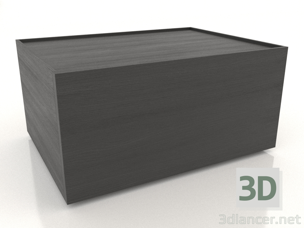 modello 3D Comodino Minimalista 600 mm (opzione 4) - anteprima modello 3D Comodino Minimalista 600 mm (opzione 4) - anteprima