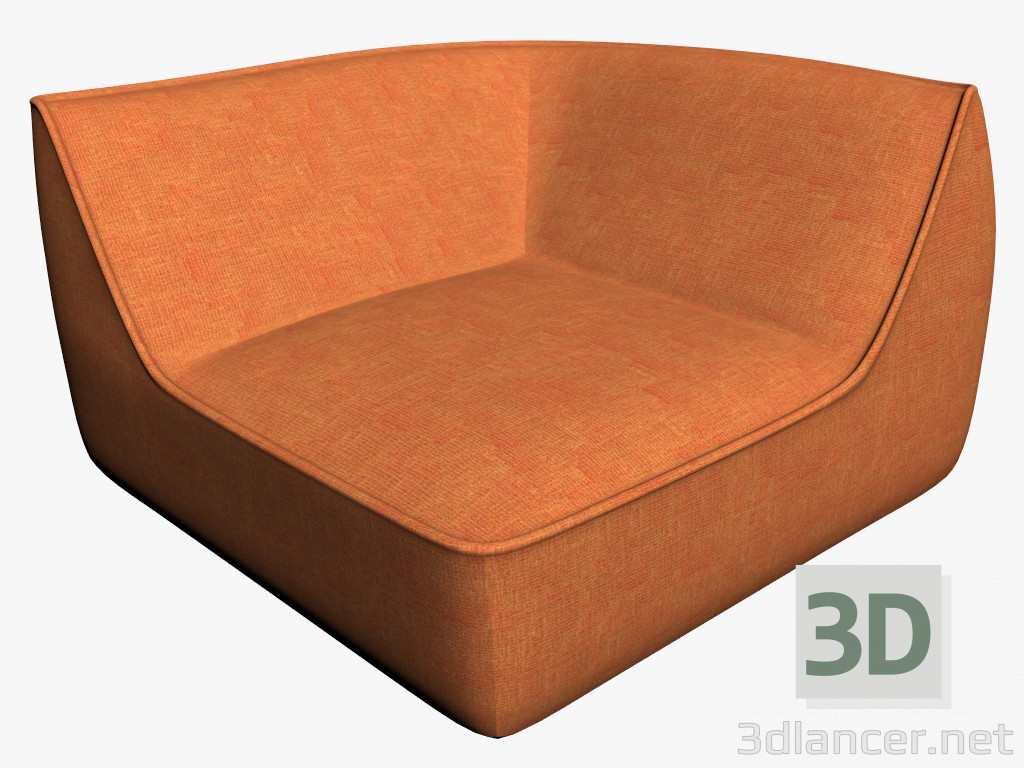 modèle 3D Canapé modulaire tant (sx) - preview