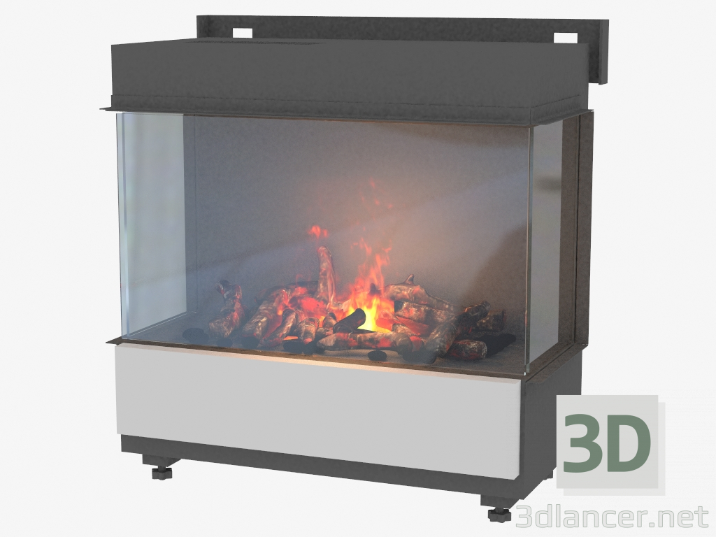 3d model Bingham Fireplace - preview