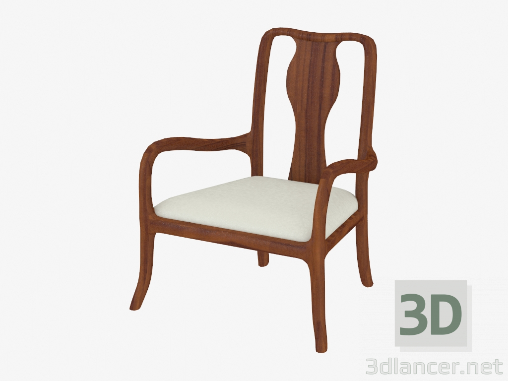 Modelo 3d cadeira de jantar (Art. JSL 3710a) - preview