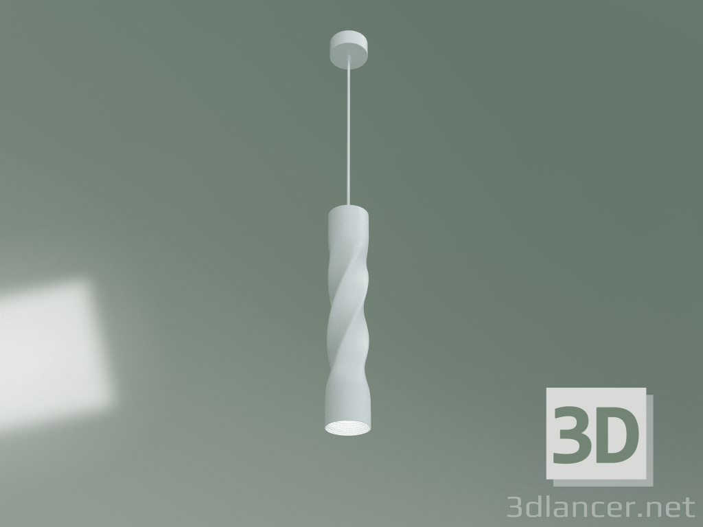 3d model Pendant lamp 10136-1 (white) - preview