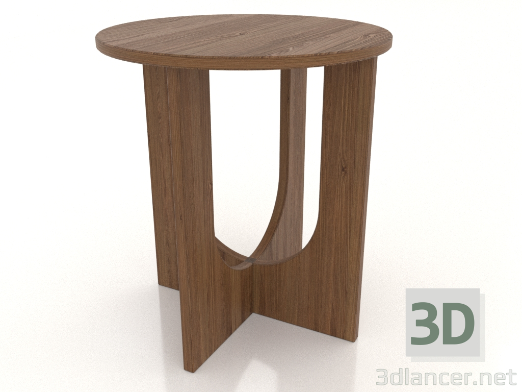 Modelo 3d Mesa de cabeceira (nogueira clara) - preview