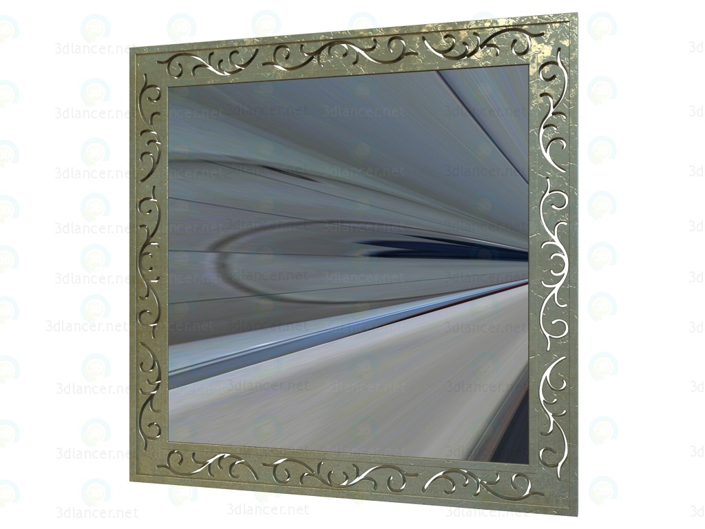 modello 3D Specchio - anteprima