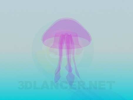 3d модель Медуза – превью
