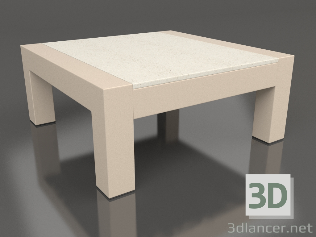 3d model Side table (Sand, DEKTON Danae) - preview