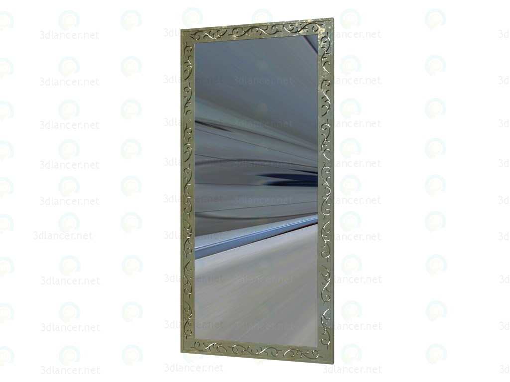 Modelo 3d Espelho de chão - preview