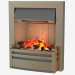 3d model Electric fireplace Charlotte - preview