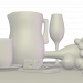 3D modeli birahane - önizleme