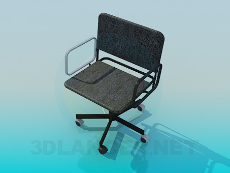 3D Modell Bürostuhl - Vorschau