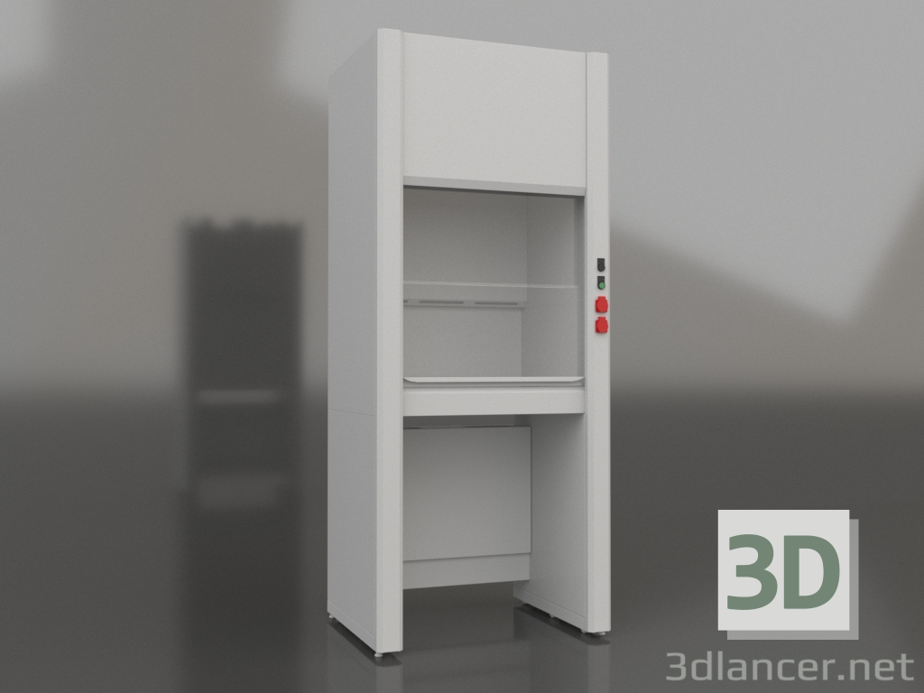 modèle 3D Sorbonne métallique LK-900 SHV-MET - preview modèle 3D Sorbonne métallique LK-900 SHV-MET - preview