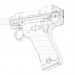 3 डी मॉडल बंदूक लाटी L35 - पूर्वावलोकन