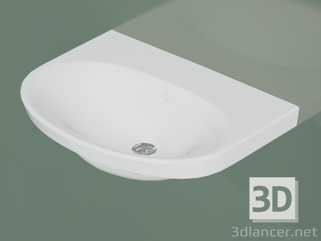 modèle 3D Lavabo de salle de bain Nautic 5565 (55659901, 65 cm) - preview