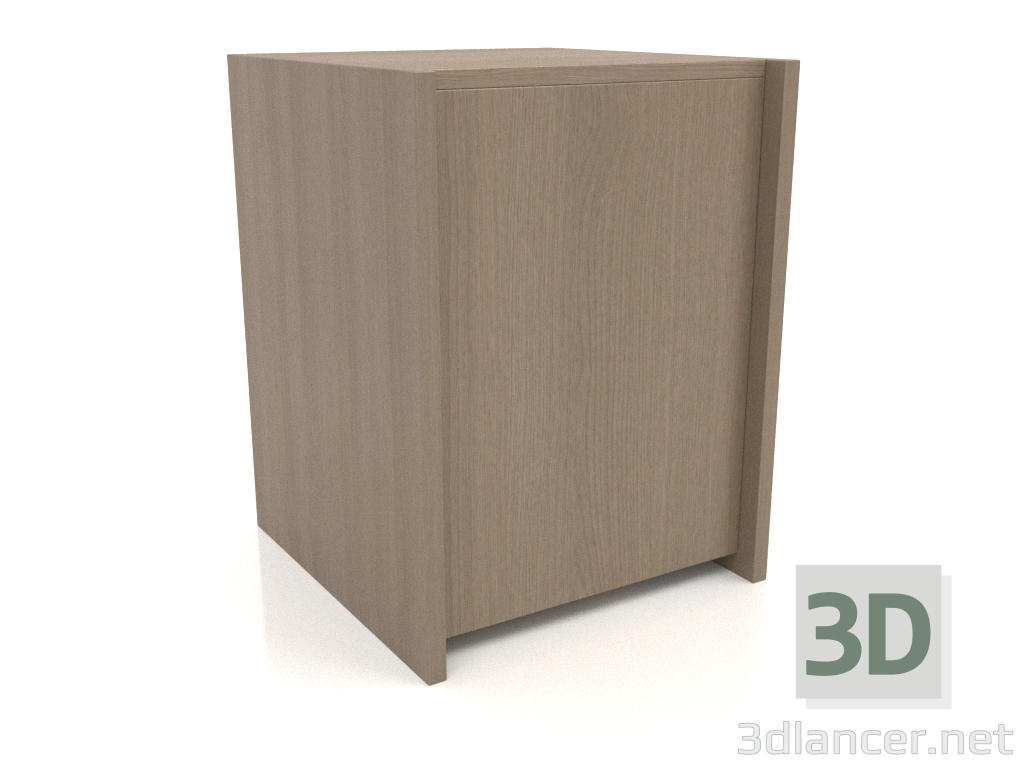 3 डी मॉडल कैबिनेट एसटी 07 (392х409х516, लकड़ी ग्रे) - पूर्वावलोकन