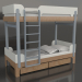 3 डी मॉडल चारपाई बिस्तर ट्यून जे (UQTJA2) - पूर्वावलोकन