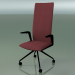 3d model Chair 4837 (4 castors, with upholstery - fabric, V39) - preview