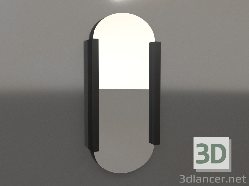 3D modeli Ayna ZL 12 (824х1800, ahşap siyah) - önizleme