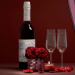 modèle 3D de Roses et vin acheter - rendu