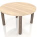 3d model Coffee table D 60 (Bronze, Iroko wood) - preview