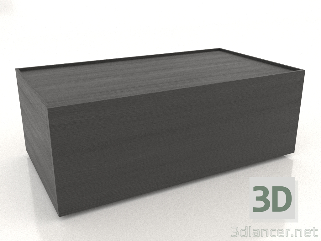 modello 3D Comodino Minimalista 800 mm (opzione 4) - anteprima modello 3D Comodino Minimalista 800 mm (opzione 4) - anteprima
