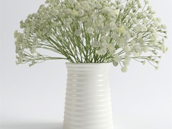 Buquê de flores em um vaso