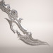 3d Darkness sword/Меч тьмы модель купити - зображення