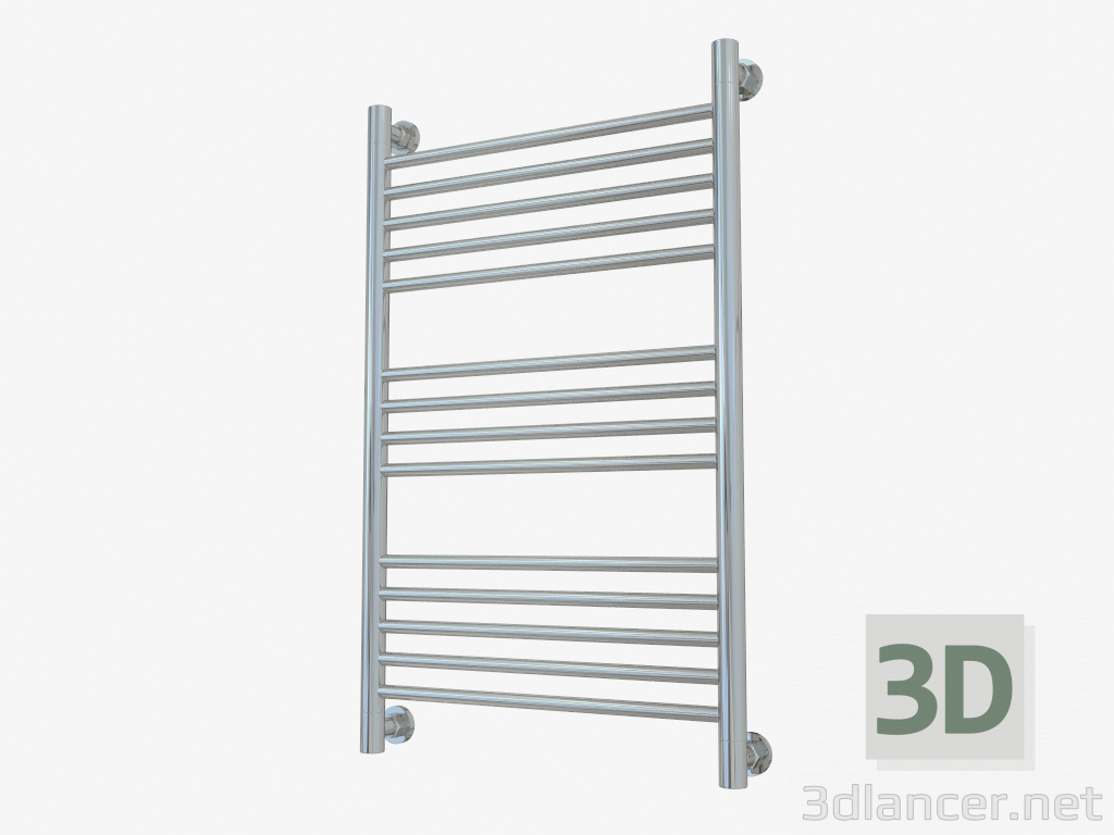 modèle 3D Porte-serviettes chauffant Bohemia + droit (800x500) - preview