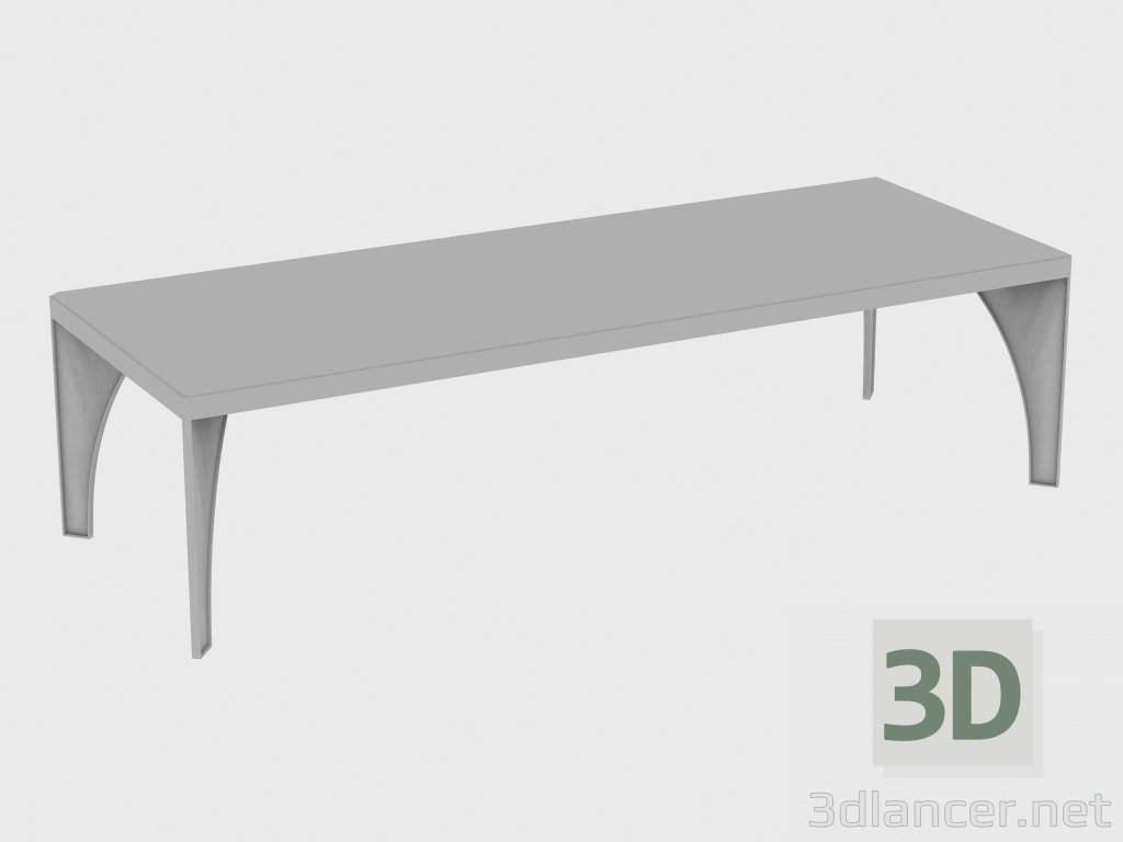 modèle 3D Table à manger KARL TABLE (280x110xH74) - preview