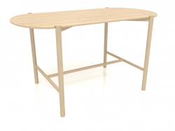 Table à manger DT 08 (1400x740x754, bois blanc)