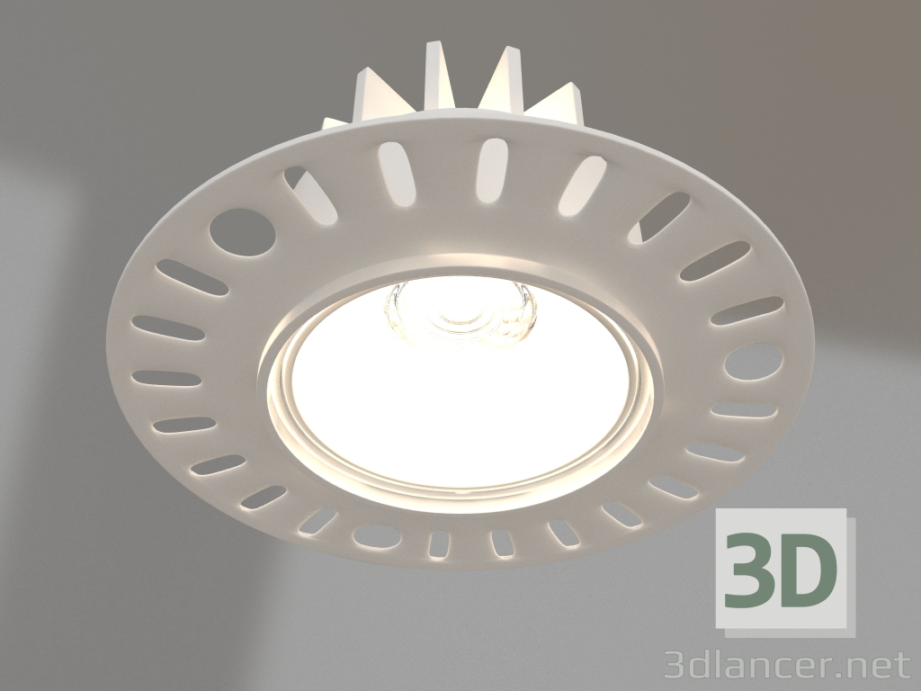 3D Modell Lampe MS-ATLAS-TRIMLESS-R50-8W Day4000 (WH, 32°, 230V) - Vorschau