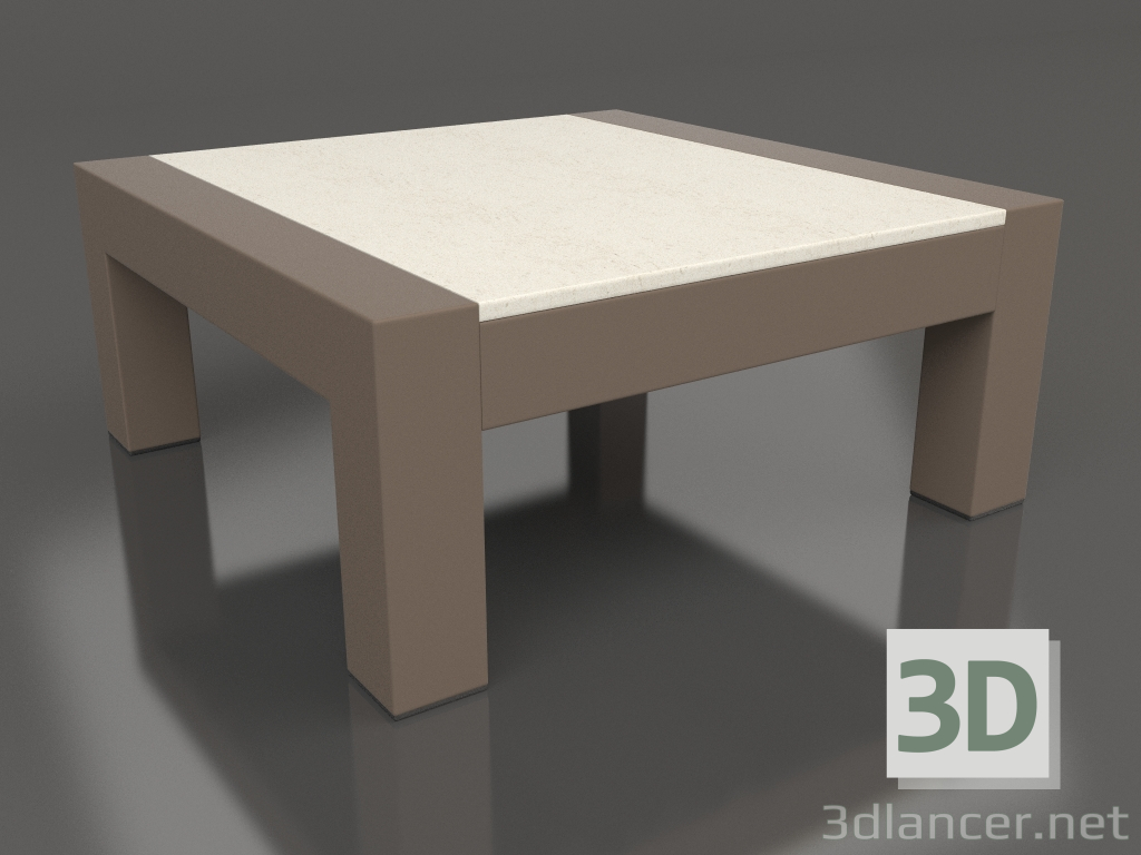 modèle 3D Table d'appoint (Bronze, DEKTON Danae) - preview