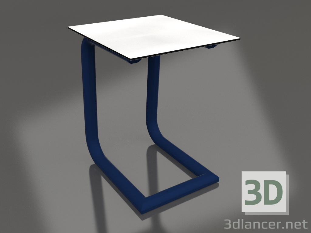 3D modeli Yan sehpa C (Gece mavisi) - önizleme