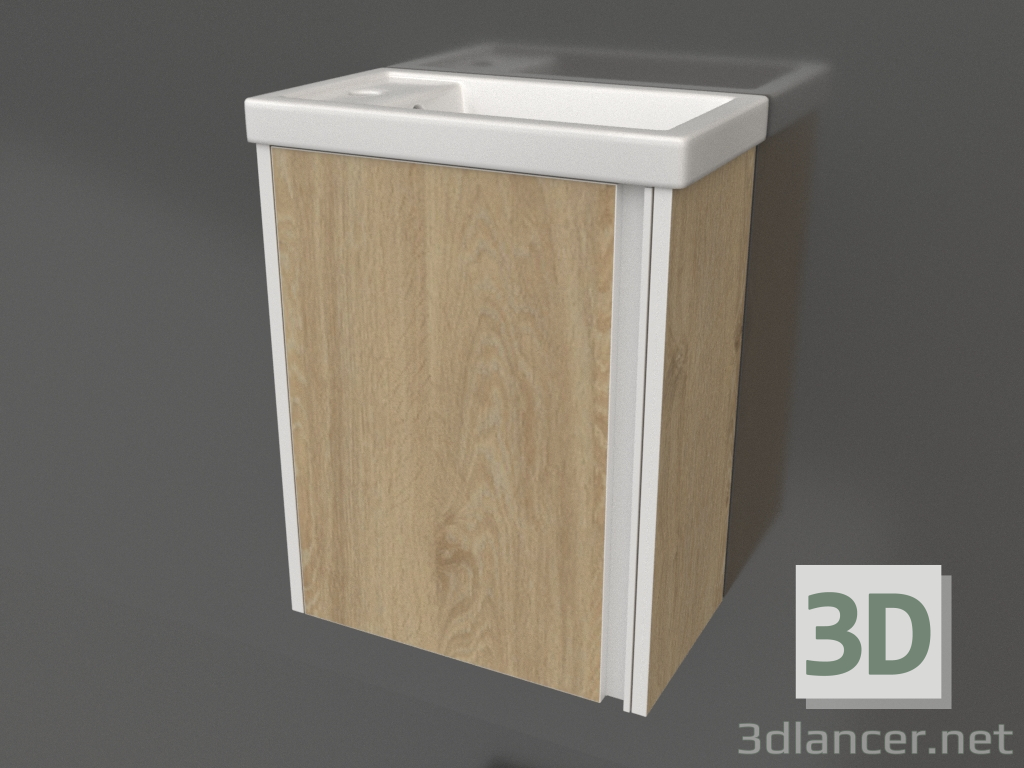 3d model Armario colgante 45 cm (URB0145DD) - vista previa