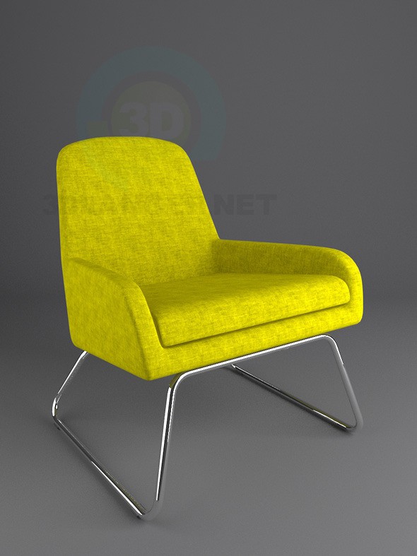 3d model Arm Chair - preview