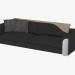 3D Modell Sofa Viersitzer Memphis - Vorschau