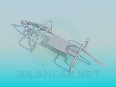 3D modeli Uçak Bahçesi için - önizleme