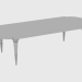 3D modeli Yemek masası LAYTON TABLO (278x110xH75) - önizleme