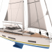 3d Парусная Яхта Amel 50 модель купить - ракурс