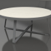 modèle 3D Table à manger ronde Ø175 (DEKTON Danae, Anthracite) - preview