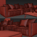 Shanghai Sofa Poliform 3D-Modell kaufen - Rendern