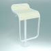 3d model Self-adjusting stool LEM (S83 H66-79 laminate, floor fixing base Ø 20 cm) - preview