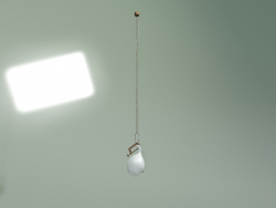 Lámpara colgante Clamp (blanco)