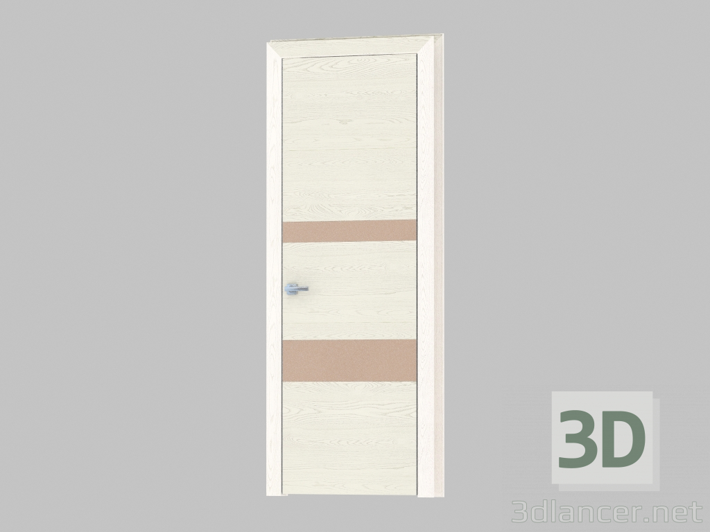 3 डी मॉडल इंटररूम दरवाजा (35.31 सिल्वर ब्रोंज़ा) - पूर्वावलोकन