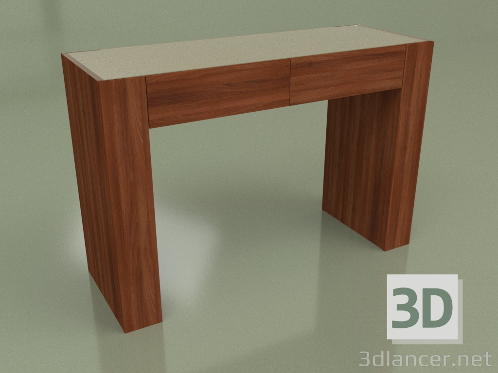 3D modeli Tuvalet masası DN 320 (Ceviz) - önizleme