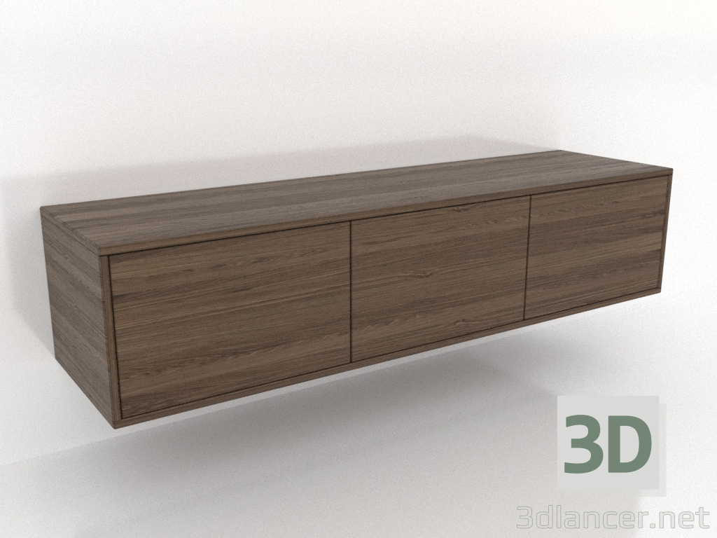 3d model TV cabinet 2 1500 mm (lightened ash walnut) - preview 3d model TV cabinet 2 1500 mm (lightened ash walnut) - preview