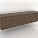 3d model TV cabinet 2 1500 mm (lightened ash walnut) - preview