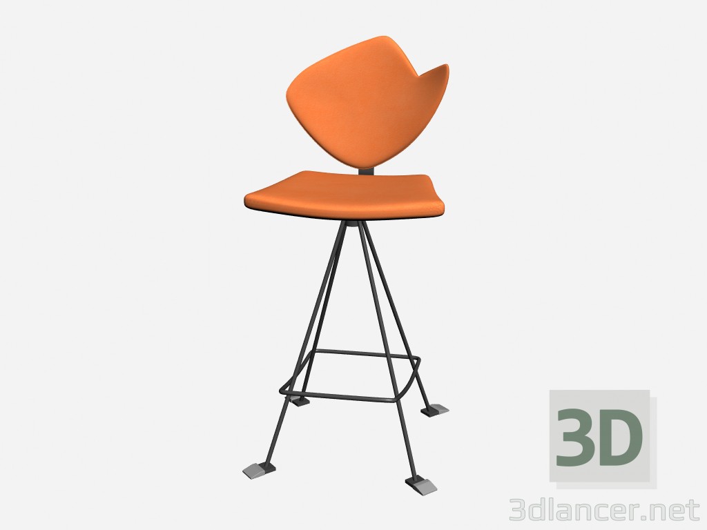 3D modeli Bar sandalye EVA 3 - önizleme